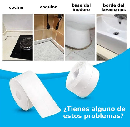 Cinta Adhesiva WaterStop Impermeable Cocinas y Baños