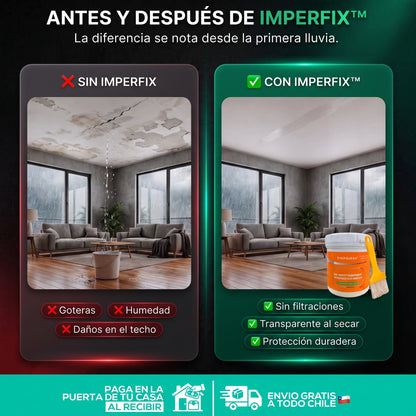 IMPERFIX | Selladores Impermeabilizantes Transparentes de 300gr + brochas incluidas