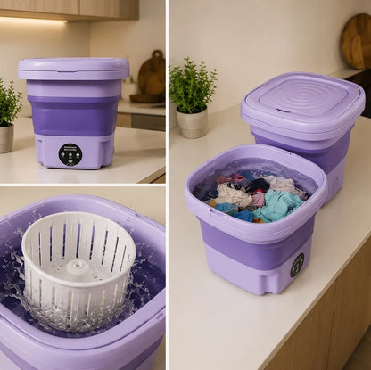 LavaFLEX – Mini Lavadora Plegable Portátil