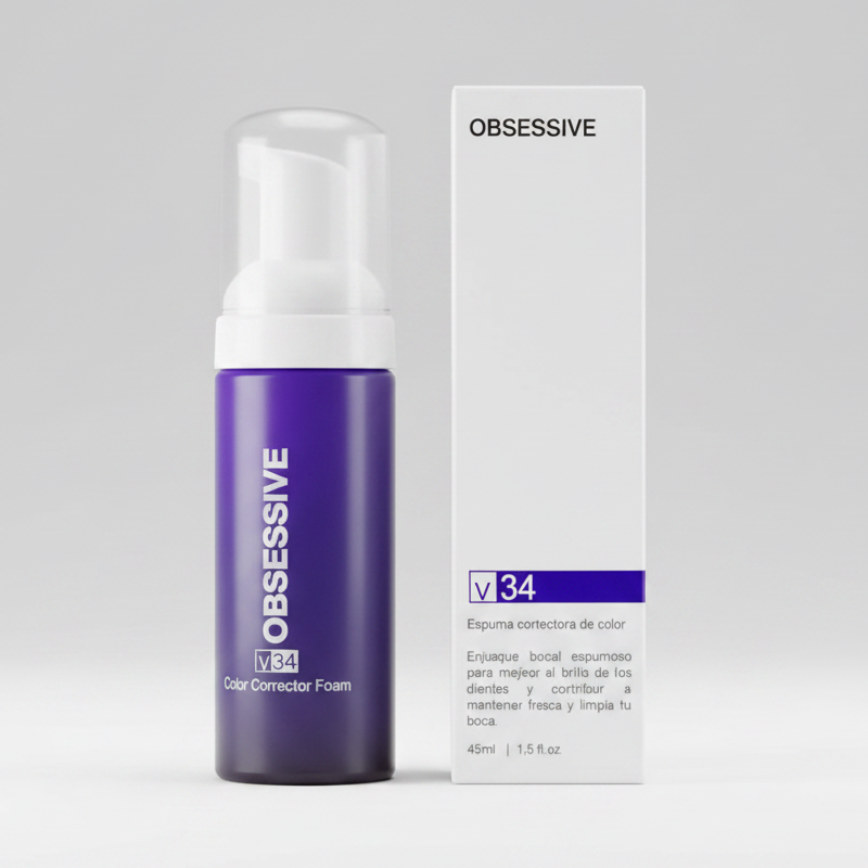 BLANQUEADOR DENTAL OBSESSIVE V34 FOAM
