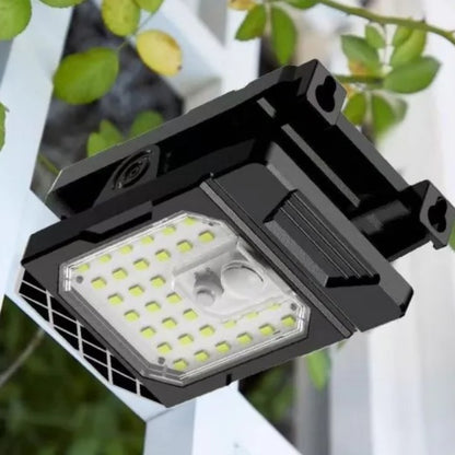 LUZ SOLAR DE PINZA CON SENSOR DE MOVIMIENTO