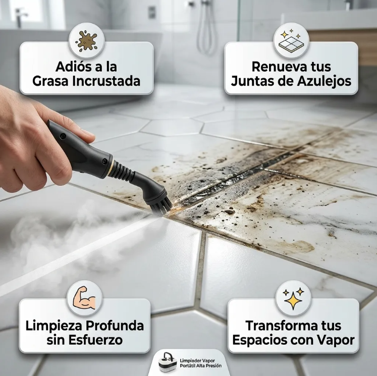 Limpiador A Vapor Multiuso SteamCleaner 2500w