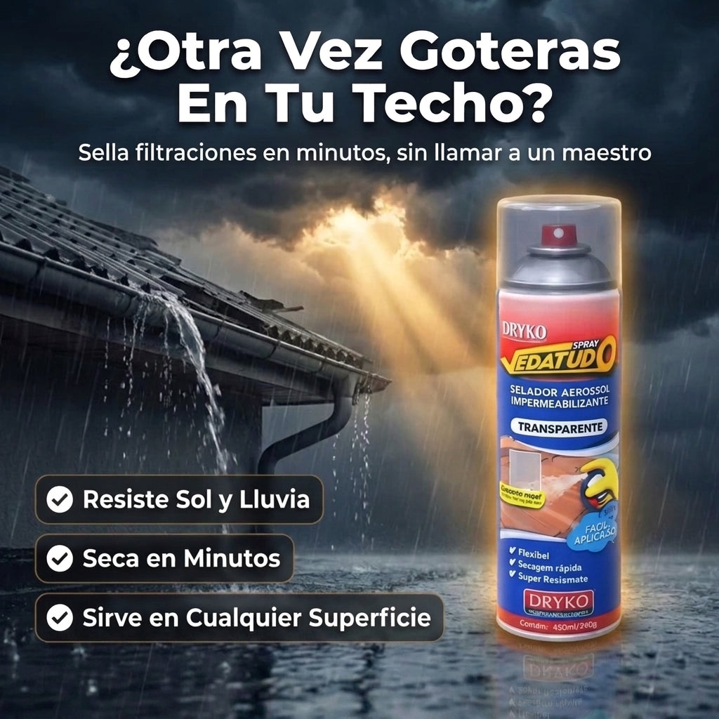 Sellador Impermeabilizante en Spray VEDATUDO