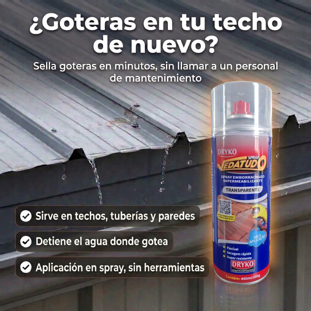 Sellador Impermeabilizante en Spray VEDATUDO