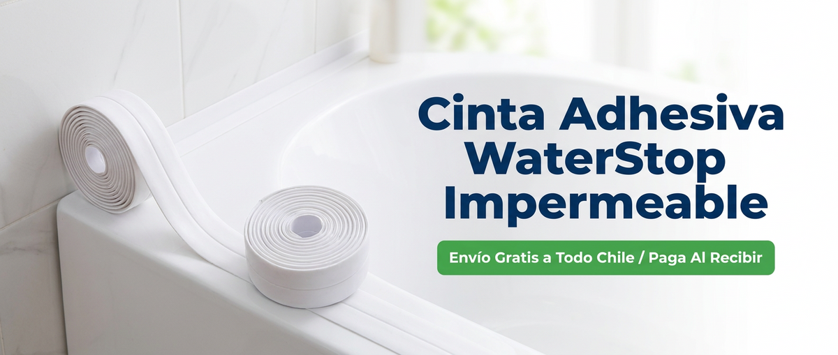 Cinta WaterStop - banner horizontal para sitio web